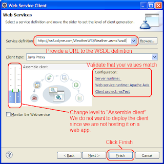 Craig's Programming Blog: Consume Any Web Service Using Eclipse + Axis