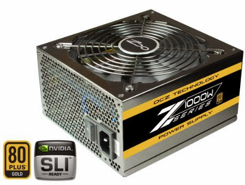  OCZ 1000W Z Series Modular 80PLUS Gold High Performance Power Supply compatible with Intel Haswell Core i3 i5 i7 and AMD Phenom- OCZZ1000M