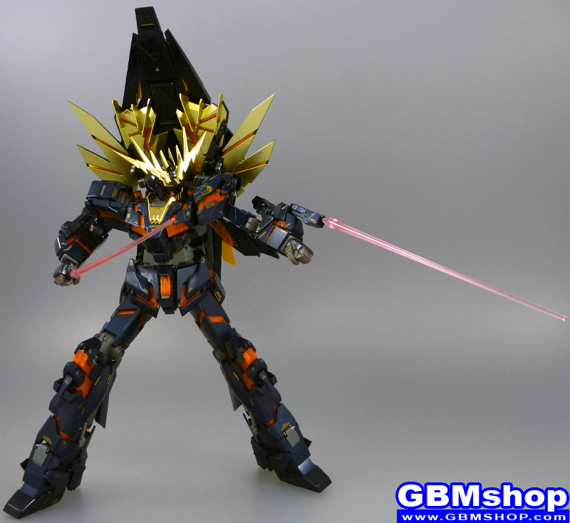 Gundam Fix Figuration METAL COMPOSITE #1011 RX-0 Unicorn Gundam 02 Banshee + Bandai 1/100 MG RX-0[N] Unicorn Gundam 02 Banshee Norn Full Armed Banshee
