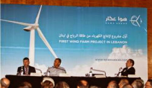 First Wind Farm In Lebanon
