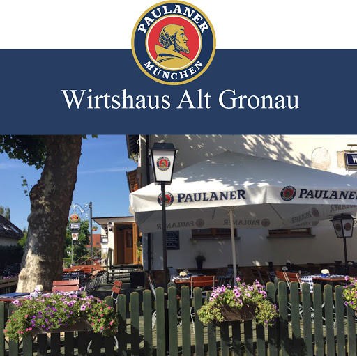 Paulaner "Wirtshaus Alt Gronau" Speiserestaurant und Biergarten logo