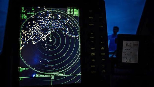 Ảnh chụp màn hình huyền ảo của một radar kiểm soát gợi nhớ đến bí ẩn lớn nhất của ngành hàng không năm 2014 - sự mất tích của chuyến bay MH370 của hãng Malaysia Airlines tại khu vực phía bắc Ấn Độ Dương. Ảnh: Getty Images