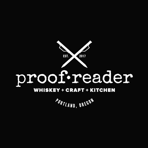 Proof•Reader Restaurant & Bar logo