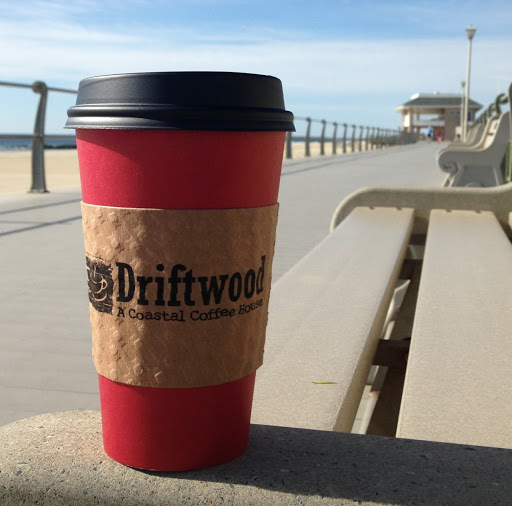 Driftwood. A Coastal Coffee House. logo