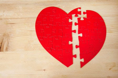 Hình ảnh trái tim tan vỡ, Goodbye My Love! Ảnh mảnh ghép trái tim
