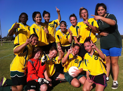 Chaffey Secondary College (Mildura) - Undefeated Junior Girls Soccer Football Team 2012