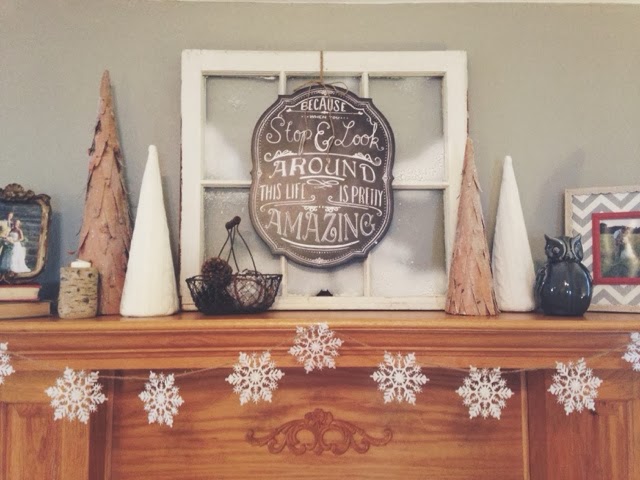 The DeClue Diaries: Wintry Mantel Ideas 2014