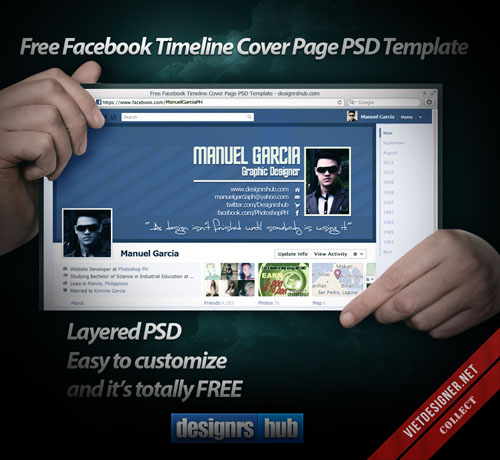 22 file PSD Cover Photo dành cho Facebook Timeline