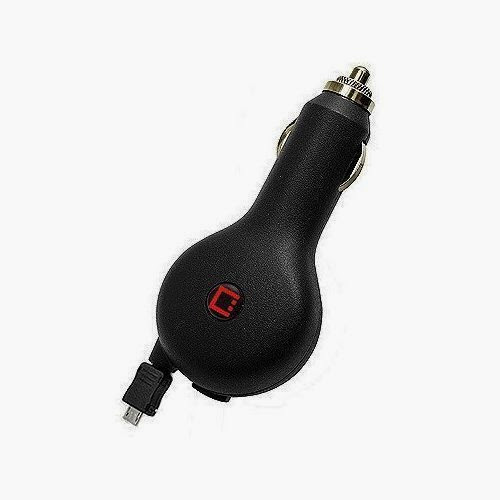  Retractable Car Charger for Samsung Galaxy S Phone with 