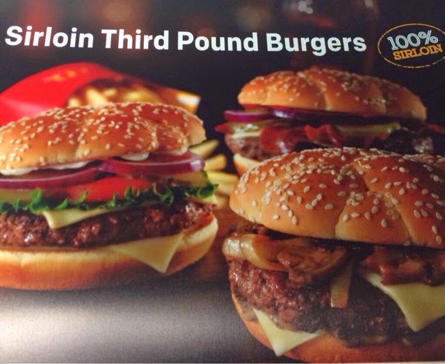 McDonald’s Sirloin Burgers