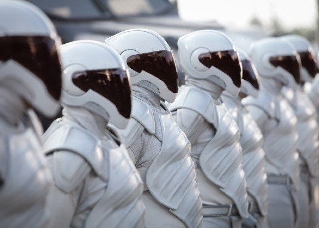 A shot of the Peacekeepers from the movies.