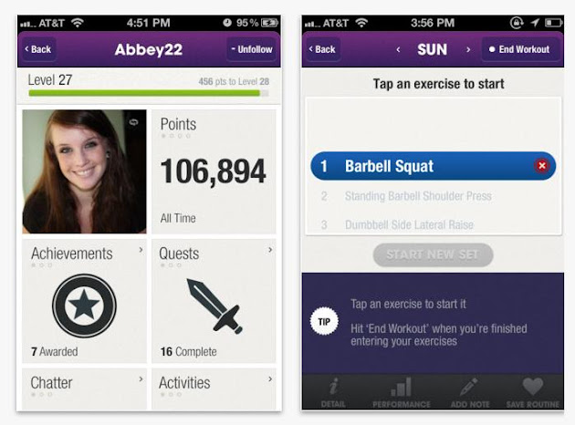 Fitocracy App