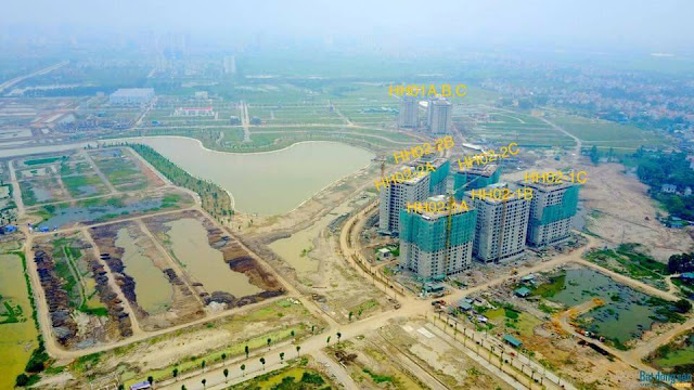 Toàn cảnh khu đô thị Thanh Hà cienco 5 nhìn từ Fly Cam Toàn cảnh khu đô thị Thanh Hà cienco 5 nhìn từ Fly Cam