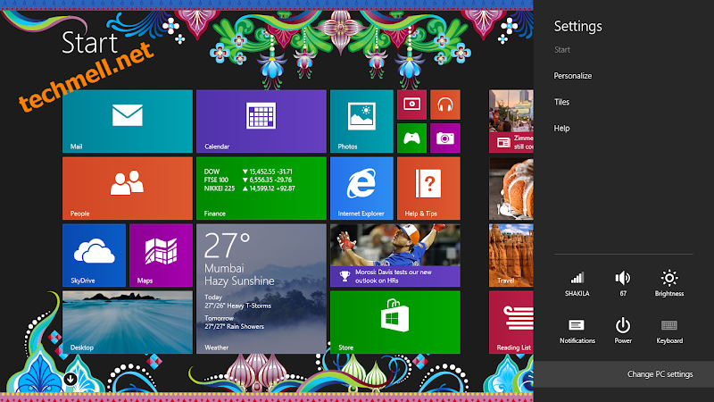 Personalize Start Screen in Windows 8.1