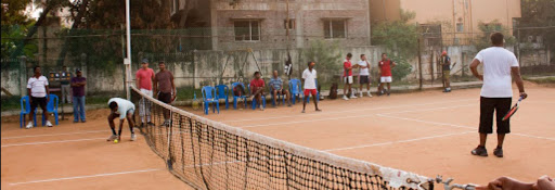 Valasi Tennis Academy, Tagore St, Alwartirunagar, Valasaravakkam, Chennai, Tamil Nadu 600087, India, Athletics_field, state TN