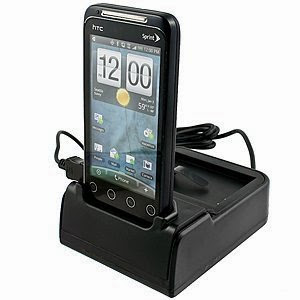  USB Docking Cradle Kit w/ Battery Slot for HTC EVO Shift 4G