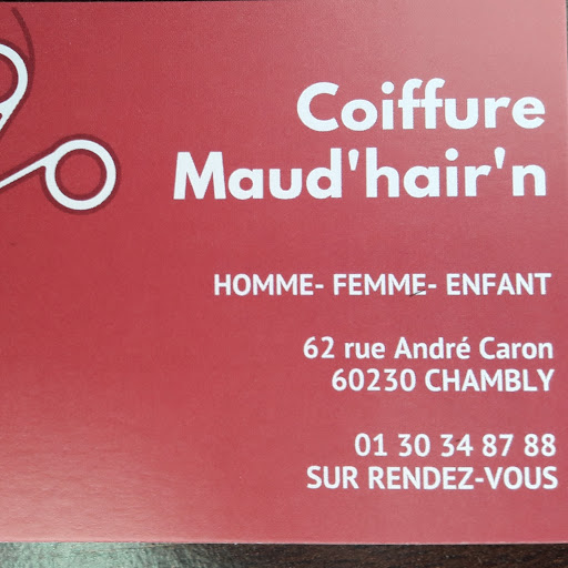 Coiffeur maud'hair'n logo