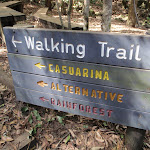 Walking trail signpost (198442)