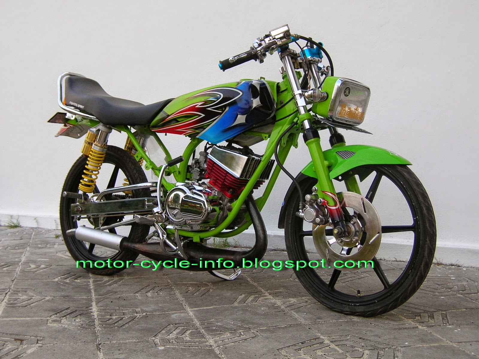 Kawasaki D Tracker Modifikasi  Supermoto  Thecitycyclist