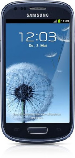 Samsung Galaxy S III Mini I8190 8GB Blue Unlocked GSM Phone with Android 4.1 OS,