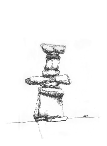 Messengers in Stone Cairns 