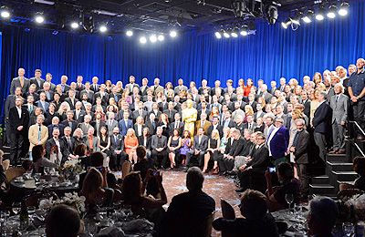 Oscar Nominees pose together during the 85th Academy Awards Nominations Luncheon at The Beverly Hilton Hotel in Beverly Hills, California, on February 4, 2013. <br /> 