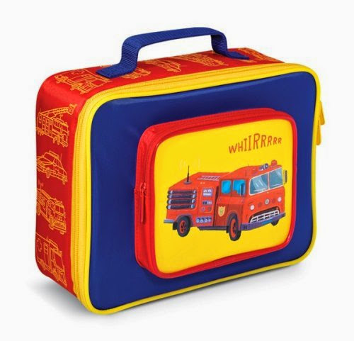  Crocodile Creek's Firetruck Pocket Lunchbox