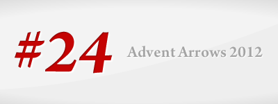 Advent Arrows 2012 #24