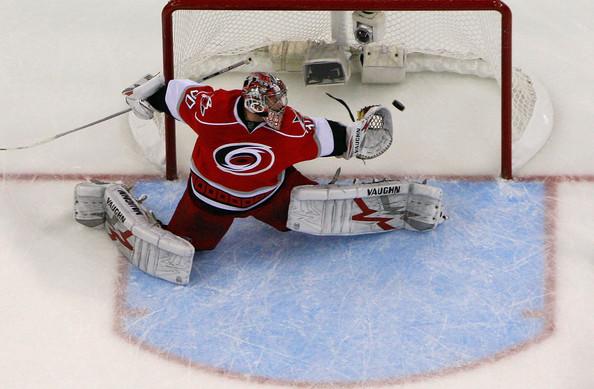 Cam Ward thinks only he is allowed to stick up for teammates