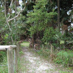 Access to smaller campsite