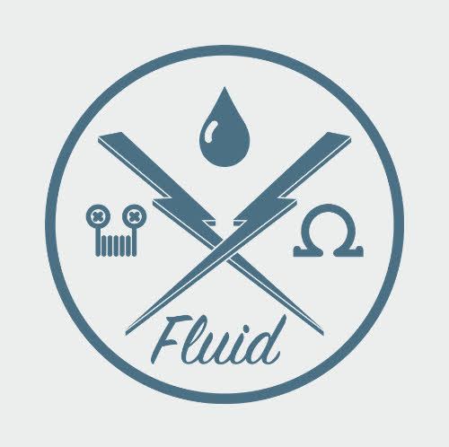 FLUID VAPE | NEW WEST logo