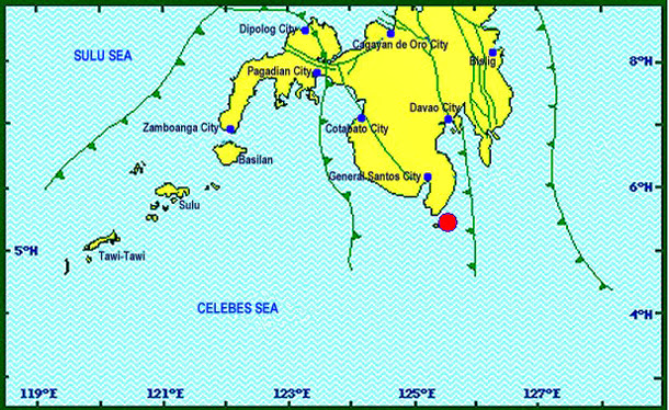 Earthquake in General Santos