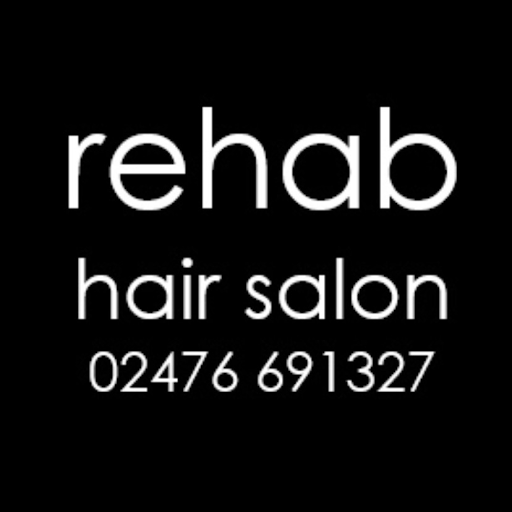 rehab hair salon logo