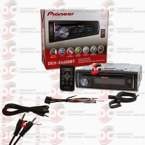  2014 Pioneer 1DIN Car CD MP3 WMA Stereo with Remote Bluetooth  &  Pandora Support 