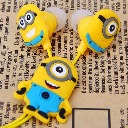  3.5mm Despicable Me 2 Minions In-Ear Headphone