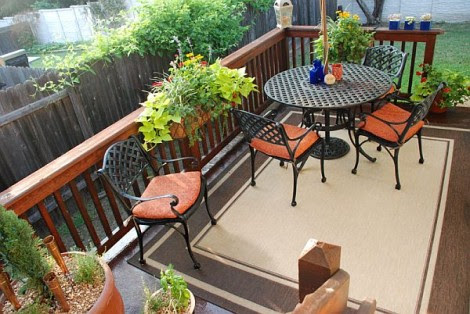 Balkon ve Teras Dekorasyon Düzenlemeleri
