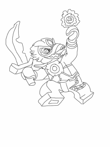 Lego Chima Coloring Pages Fantasy Coloring Pages