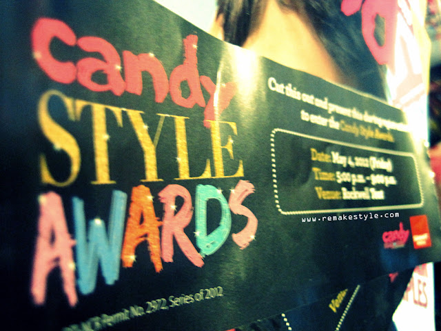 Candy Style Awards 2012 - Rockwell Tent, Makati City - May 4, 2012 - Candy Style Awards Event Pass