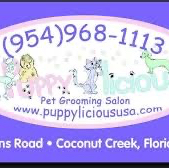 Puppylicious Pet Grooming Salon logo
