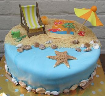 Happy Birthday Beachy Cake Donna Happy Birthday Beachy Cake Donna