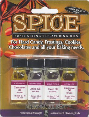  Lorann Oils 4 Pak Spice Mix Flavoring