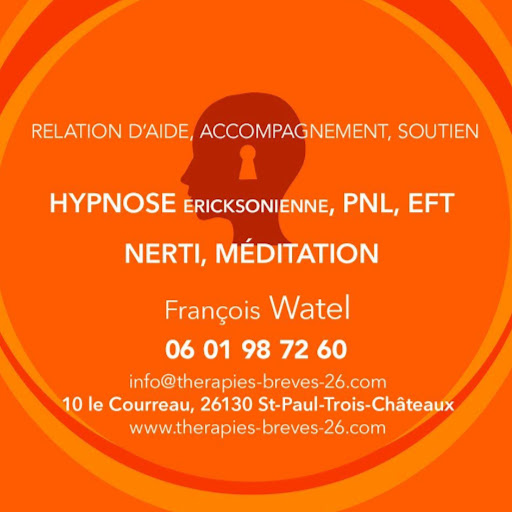 François Watel - hypnose, EFT, PNL, thérapies brèves - Saint-Paul-Trois-Châteaux logo