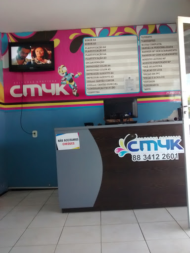 CMYK, R. Moreno, 130 - Centro, Quixadá - CE, 63900-000, Brasil, Reprografia_Comercial, estado Ceará