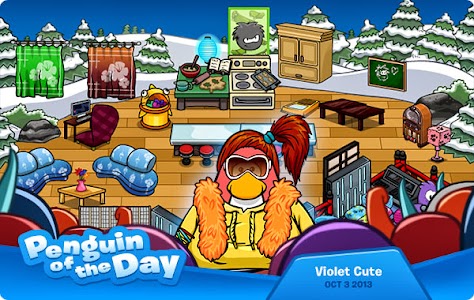 Club Penguin Blog: Penguin of the Day: Violet Cute