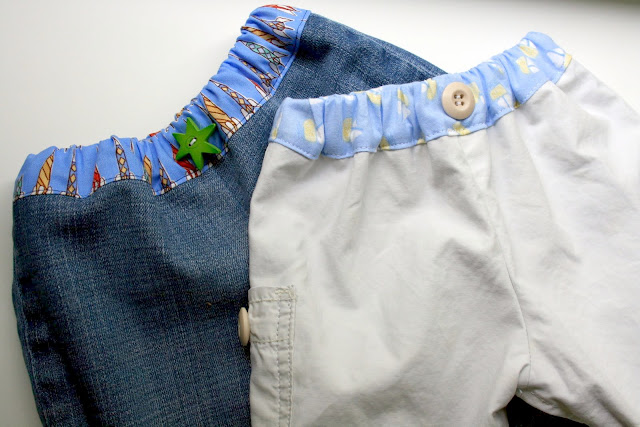 PR&P Tutorials, Week 3 - Baby Snap Cargo Pants - The Sewing Rabbit