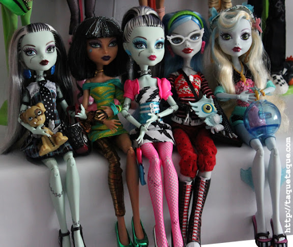 Algunas de mis Monster High