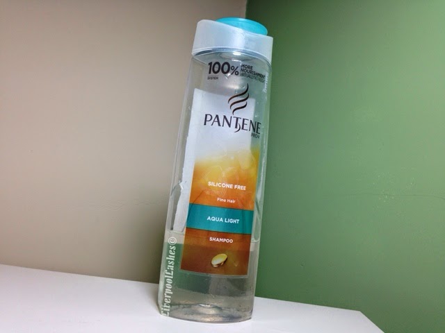 Pantene Smooth and Sleek Aqua Light Shampoo