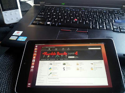 el escritorio principal de Ubuntu en la Nexus 7 recibe mejoras