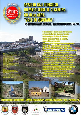 12º Moto-Rali Turístico do M.C.de Albufeira-09 e 10/04/2011 Cartaz+MR+Albufeira