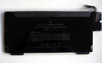 Li-Polymer 7.2V 5400mAh A1245 Replace Laptop battery for Apple 13" MacBook Air Series - Black